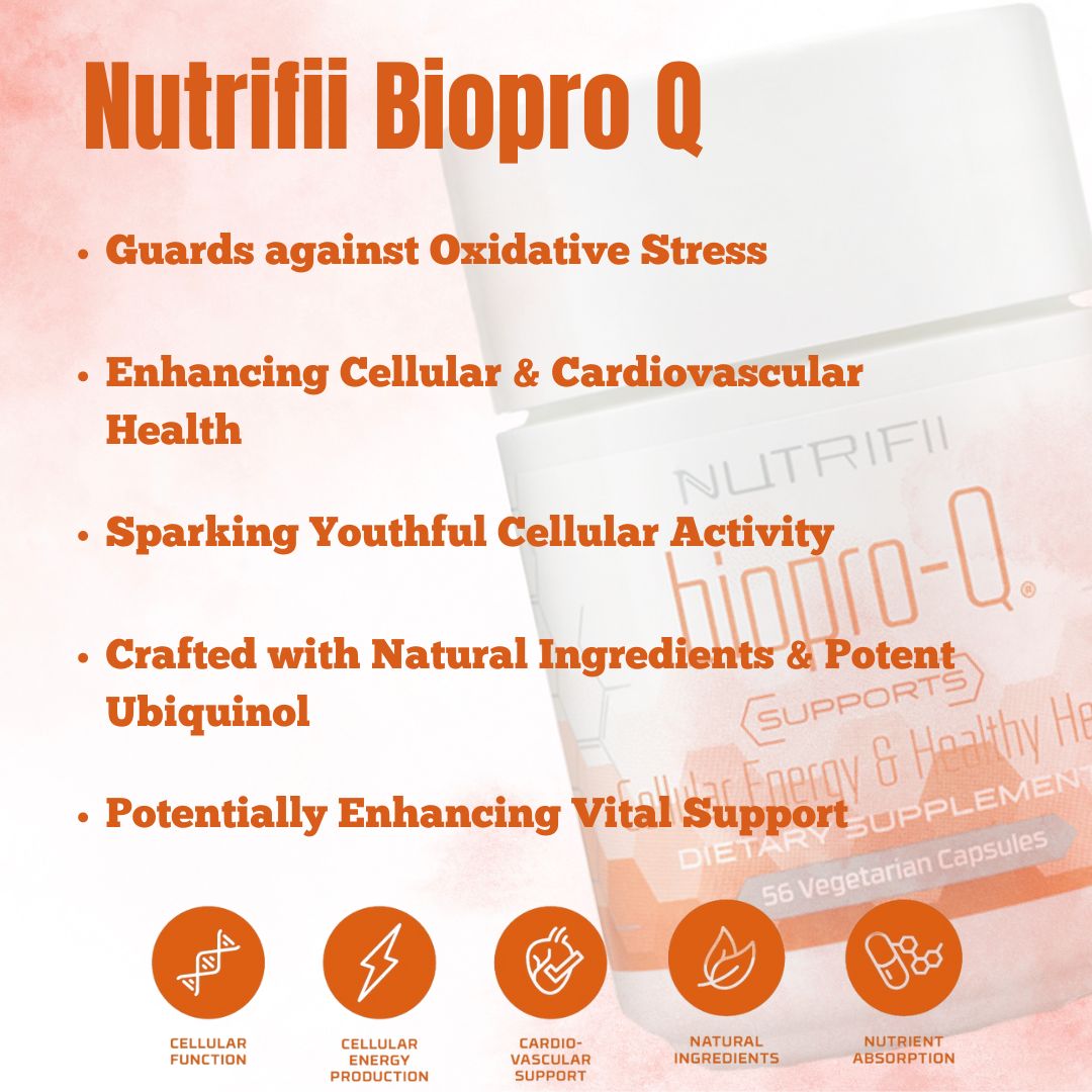 Nutrifii Biopro Q - Energize Your Cells, Revitalize Your Life with BioPro Q - shop at Biosense-Ariix.com - BiosenseClinic - Nutrifii™ Biopro-Q®