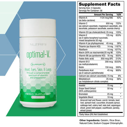 Nutrifii Optimals: Comprehensive Nutritional Supplements for Optimal Health - Shop at www.Biosense-Ariix.com - BiosenseClinic - Nutrifii™ Optimals - Optimal-V® + Optimal-M®