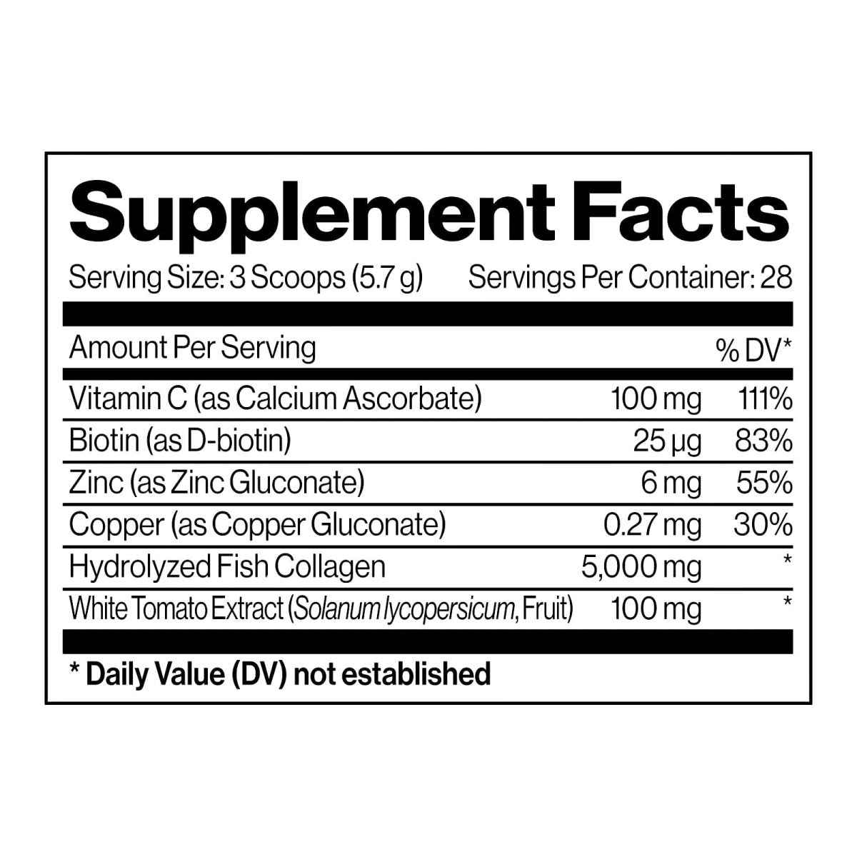 EverGlow marine collagen beauty supplement powder jar for radiant skin, stronger hair and healthy nails | BiosenseAriix
