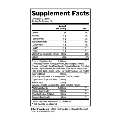 Slenderiiz® Giving Greens® - Shop at Biosense-Ariix.com - Slenderiiz Giving Greens - whole-food veggie